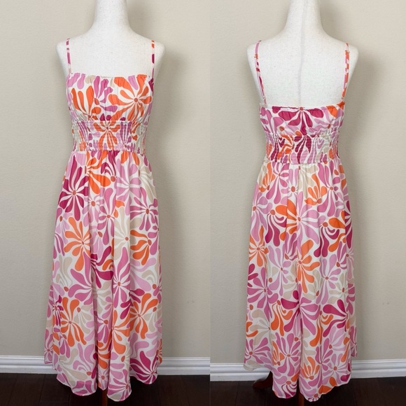 Hutch Dresses & Skirts - Hutch Fit and‎ Flare Sleeveless Floral Midi Dress